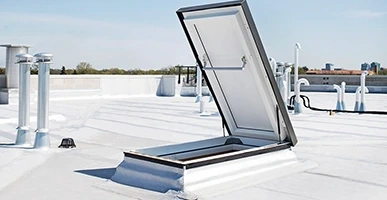 Flat Roof Skylights and Hatches