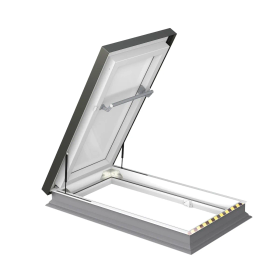 DRL Roof Hatch 27 1/2 x 59 1/2 with LMP Metal Attic Ladder 27 1/2 in x 56 1/2 in