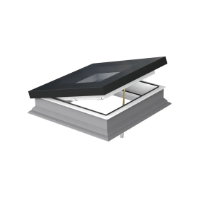 DMF DU6 manually operated flat roof deck mounted skylight