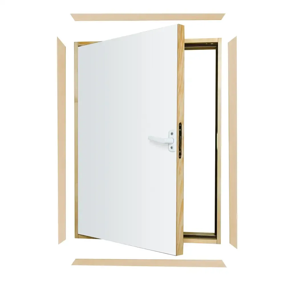 Insulated knee wall access door DWK