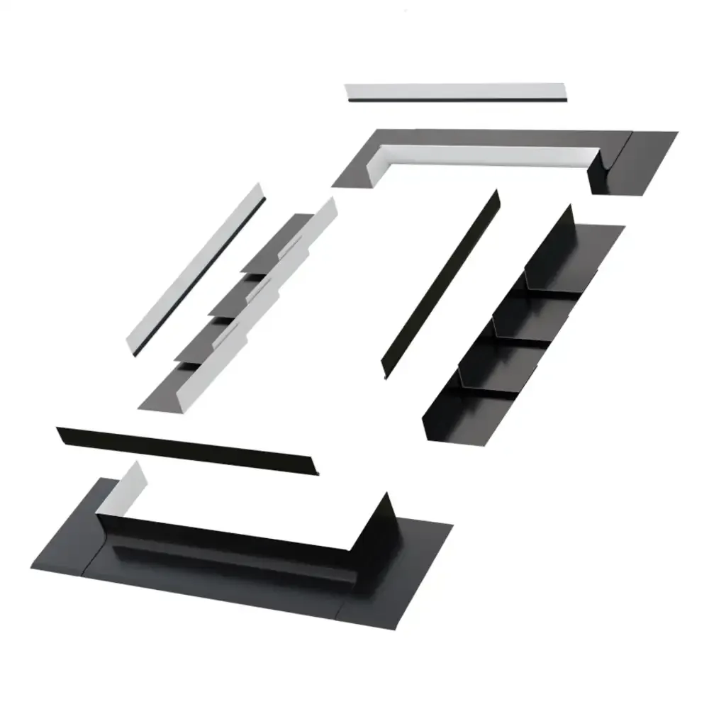 EL-D Flashing Kit for Shingle, Shake, or Slate Roofs – Compatible with PDS and PDX Skylights