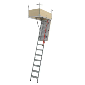 LML insulated metal folding attic ladder