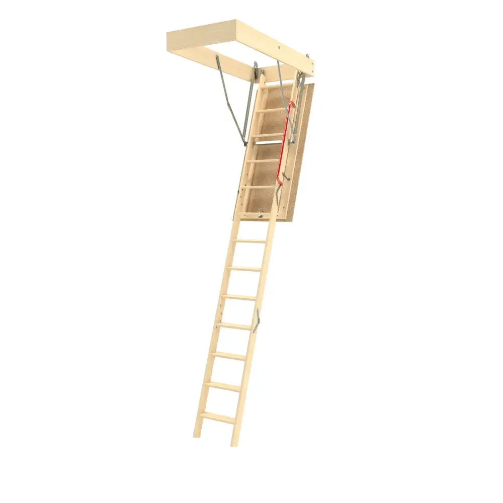LWF-R Fire-Retardant Wood Attic Ladder