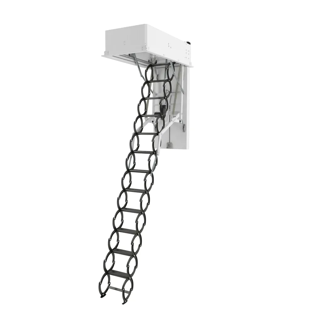 LET Electric Attic Ladder Z-Wave, 25"x55", 7'4⅝"–9'6⅛"