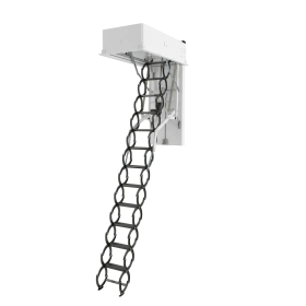 LET Electric Attic Ladder Z-Wave, 25"x55", 7'4⅝"–9'6⅛"