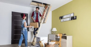 pull down attic stairs