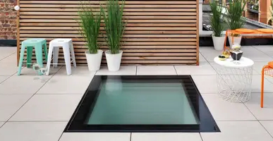 Walkable skylight
