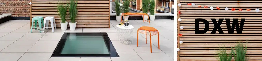 Walkable skylight